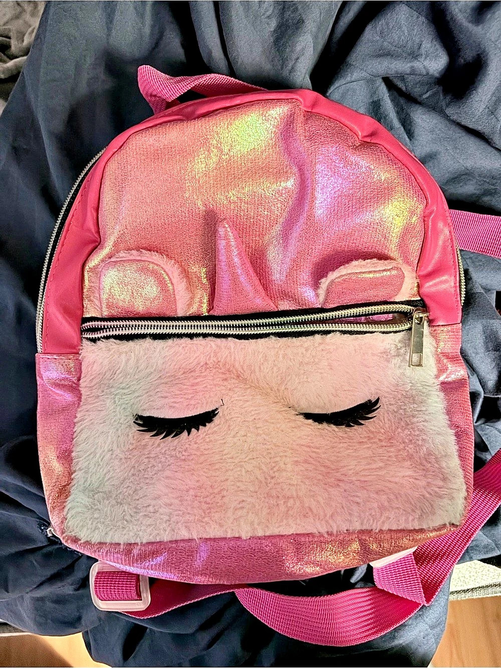 Limited Too Kids Pink Unicorn Backpack